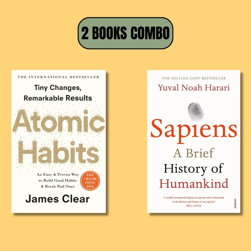 (Combo) Atomic HabitsSapiens (Paperback)