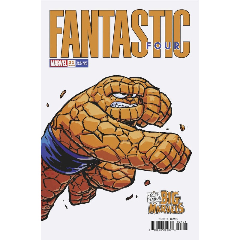 Fantastic Four #21 Skottie Young'S Big Marvel Variant [Bh]