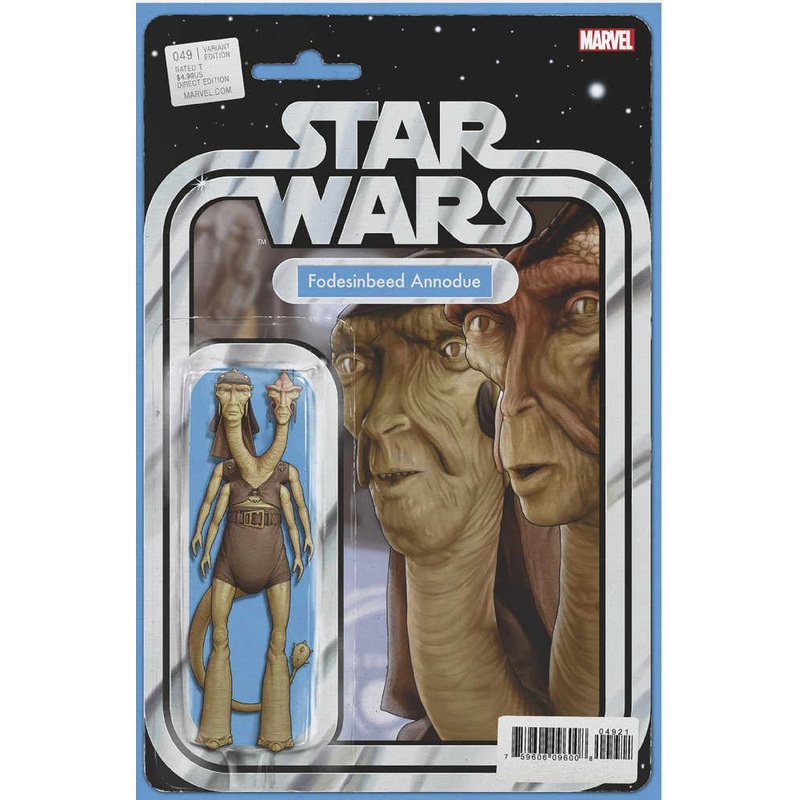 Star Wars #49 John Tyler Christopher Action Figure Variant