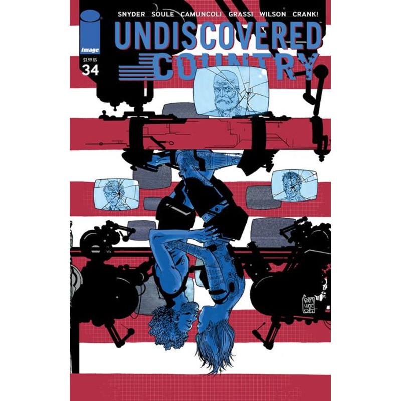 UNDISCOVERED COUNTRY #34 CVR A GIUSEPPE CAMUNCOLI (MR) (22 Oct Release) This only, one comic book.