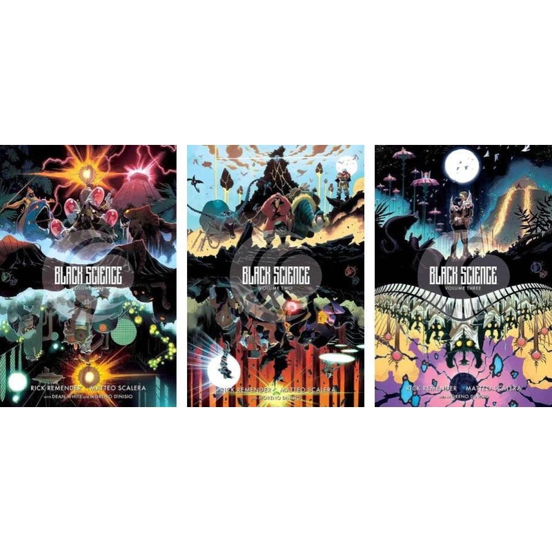 Black Science HC Volumes 1 | 2 | 3 Bundle