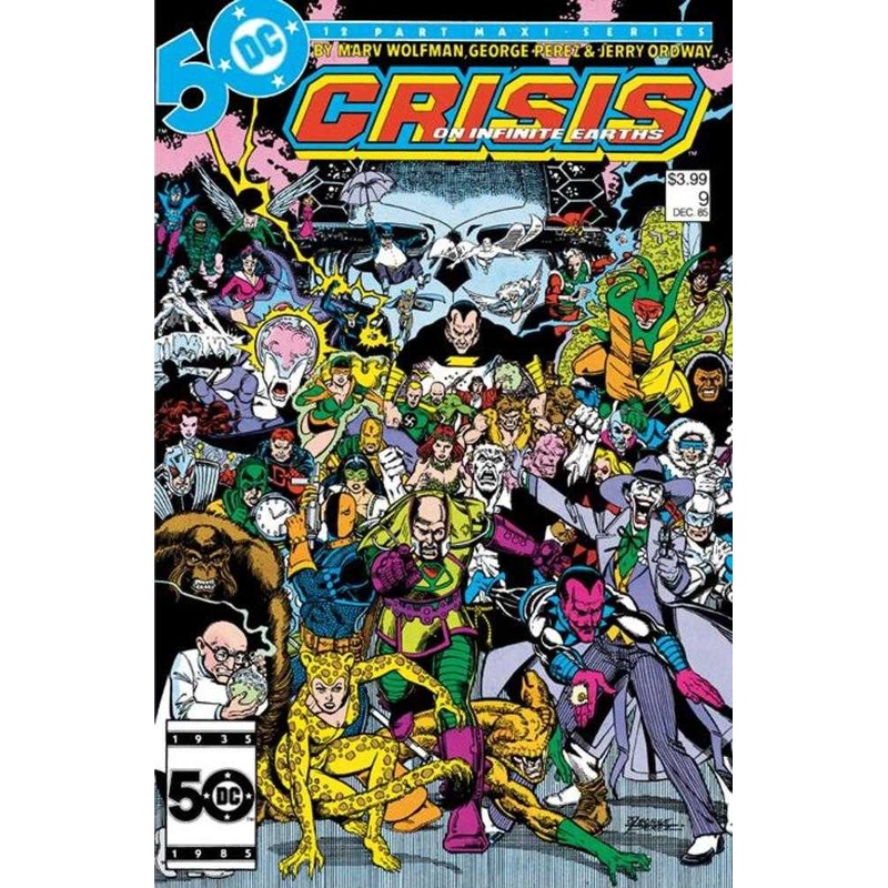 Crisis On Infinite Earths #9 Facsimile Edition Cover A George Perez