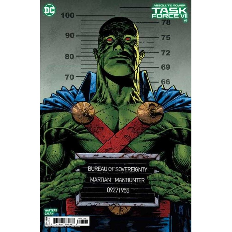 Absolute Power Task Force VII #7 (Of 7) Cover D Stephen Platt Card Stock Variant