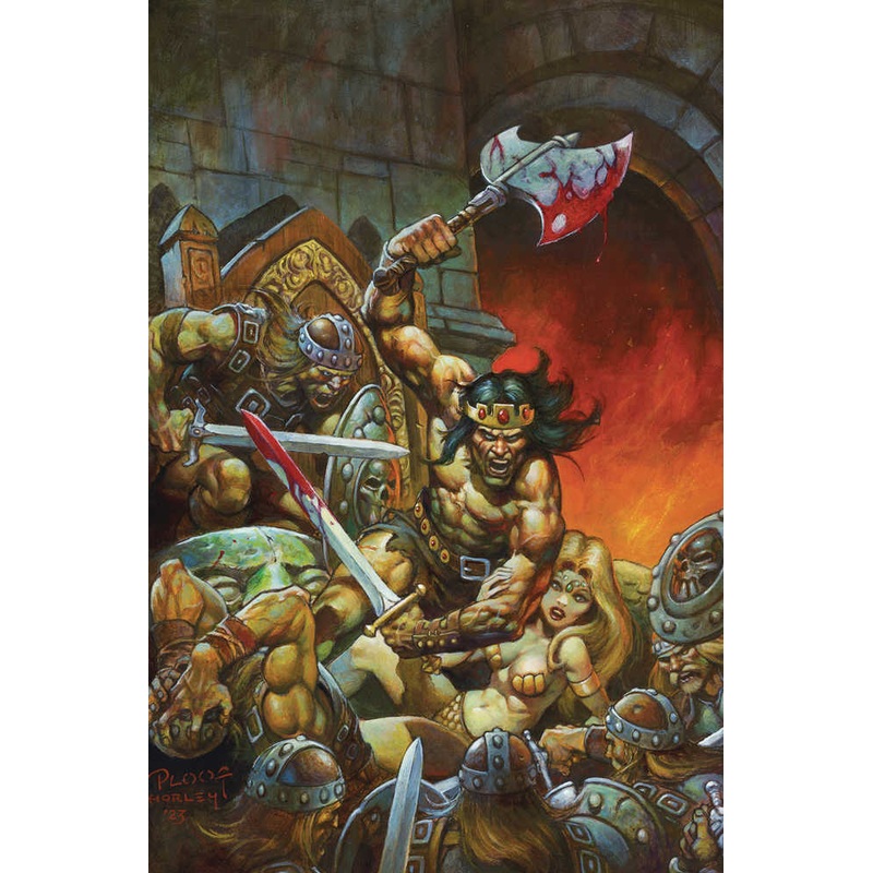 Conan the Barbarian #11 Foc Horley Virgin (Mature)