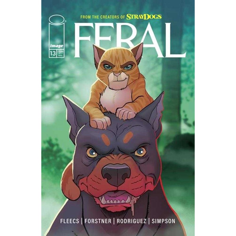 Feral #13 Cover A Trish Forstner & Tony Fleecs