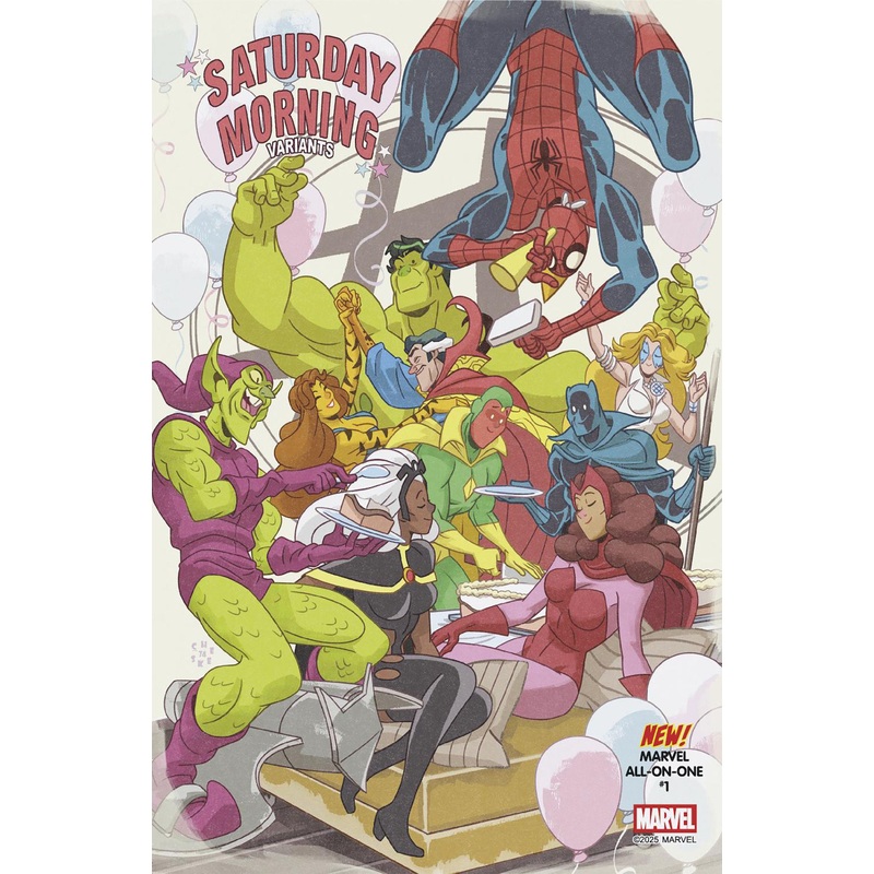 Marvel All-On-One #1 Sean Galloway Saturday Morning Variant
