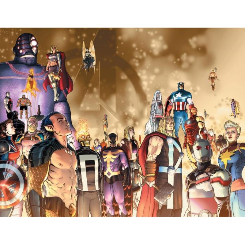 Avengers Forever By Jason Aaron Omnibus (Aaron Kuder Hardcover)