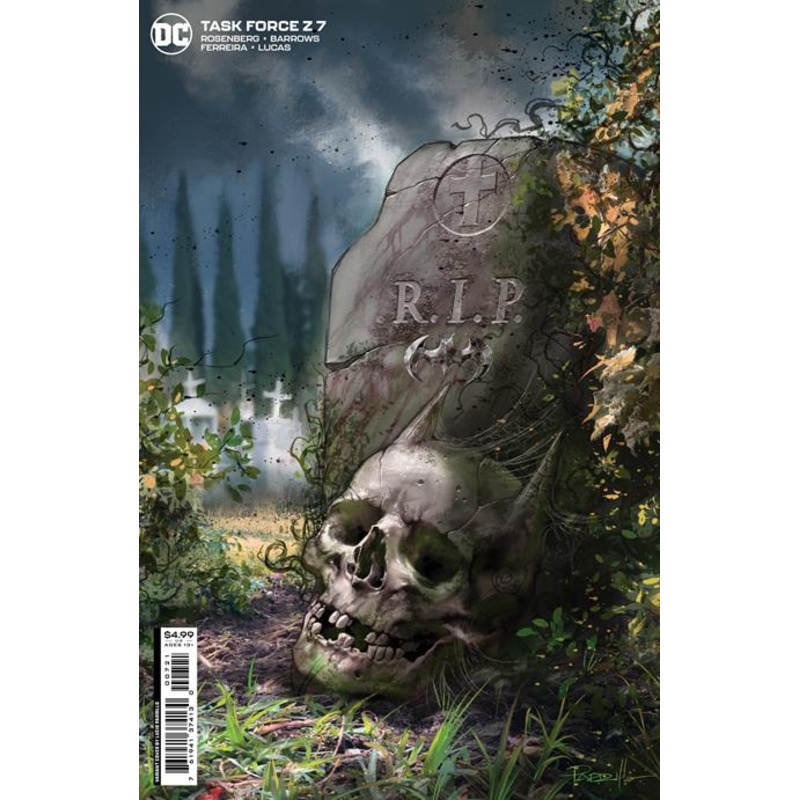 TASK FORCE Z #7 CVR B LUCIO PARRILLO CARD STOCK VAR