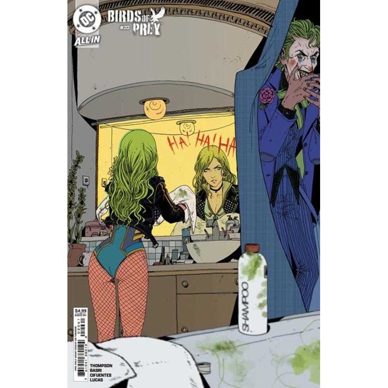 Birds Of Prey #20 Cover D Zoe Thorogood April Fools Card Stock Variant