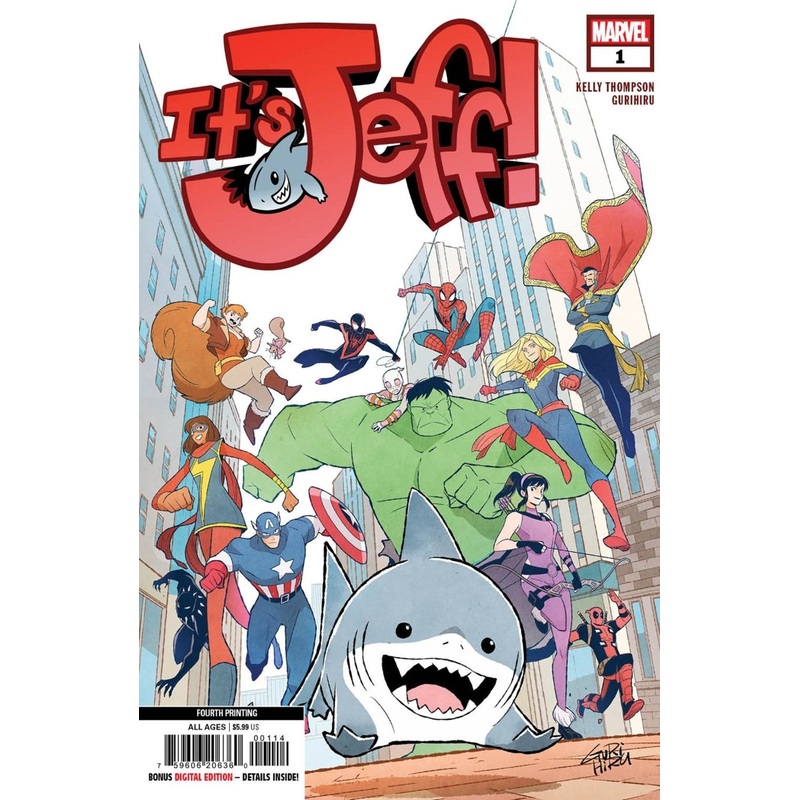 It'S Jeff #1 Gurihiru 4TH Printing Variant