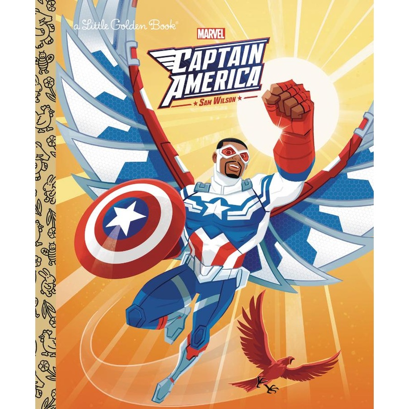 Little Golden Book: Marvel - Captain America (Sam Wilson)