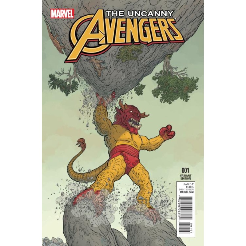 UNCANNY AVENGERS (2015) #1 1:10 DARROW KIRBY MONSTER INCV