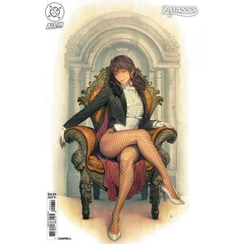 Zatanna #6 (Of 6) Cover C Homare Card Stock Variant
