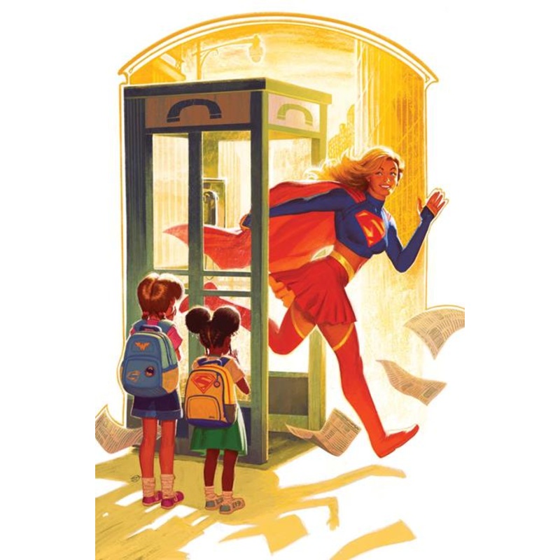 SUPERGIRL #2 CVR E INC 1:25 DAVID TALASKI CARD STOCK VAR