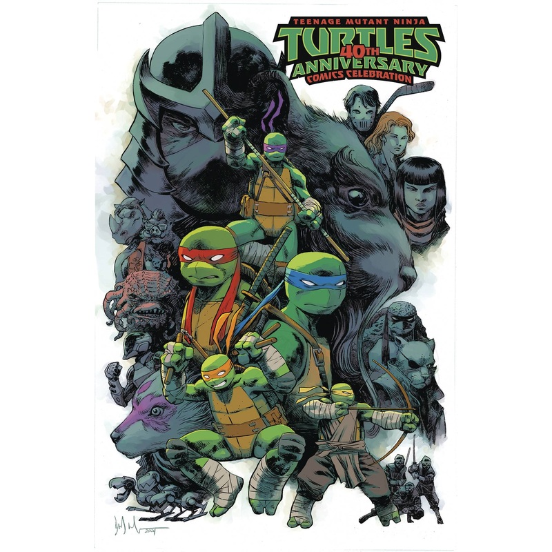TMNT 40TH ANNIVERSARY CELEBRATION #1 1:50 WACHTER