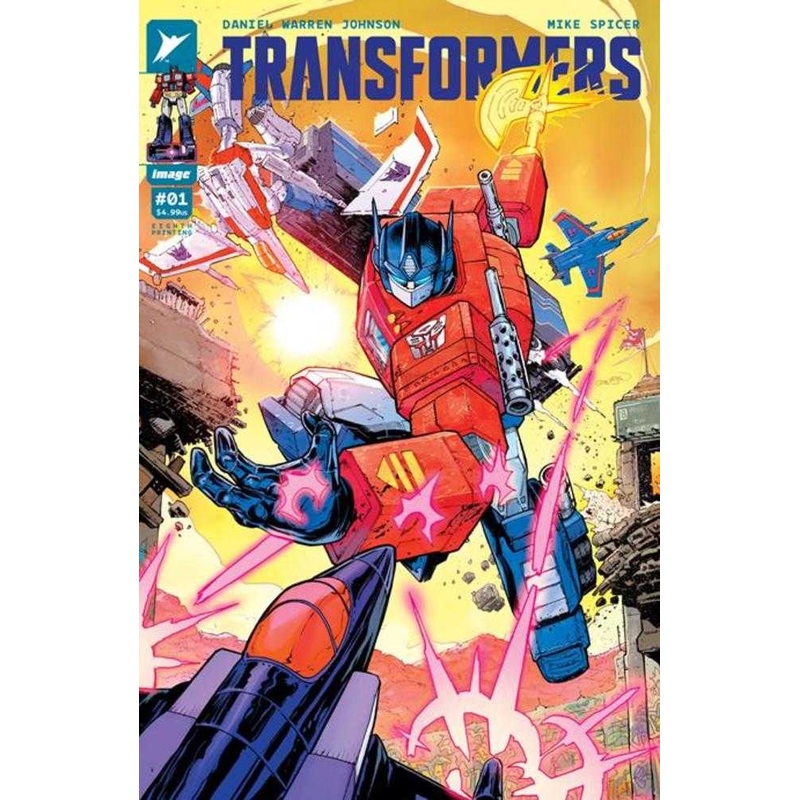 Transformers #1 Eighth Printing Cover A Pat Gleason