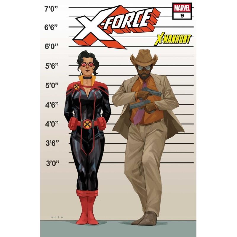 X-Force #9 Phil Noto Connecting X-Manhunt Variant [Xmh]