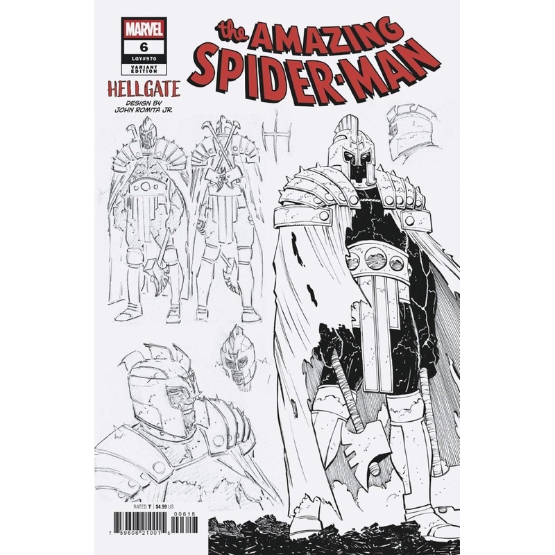Amazing Spider-Man #6 John Romita Jr. Design 1:10 Ratio Variant