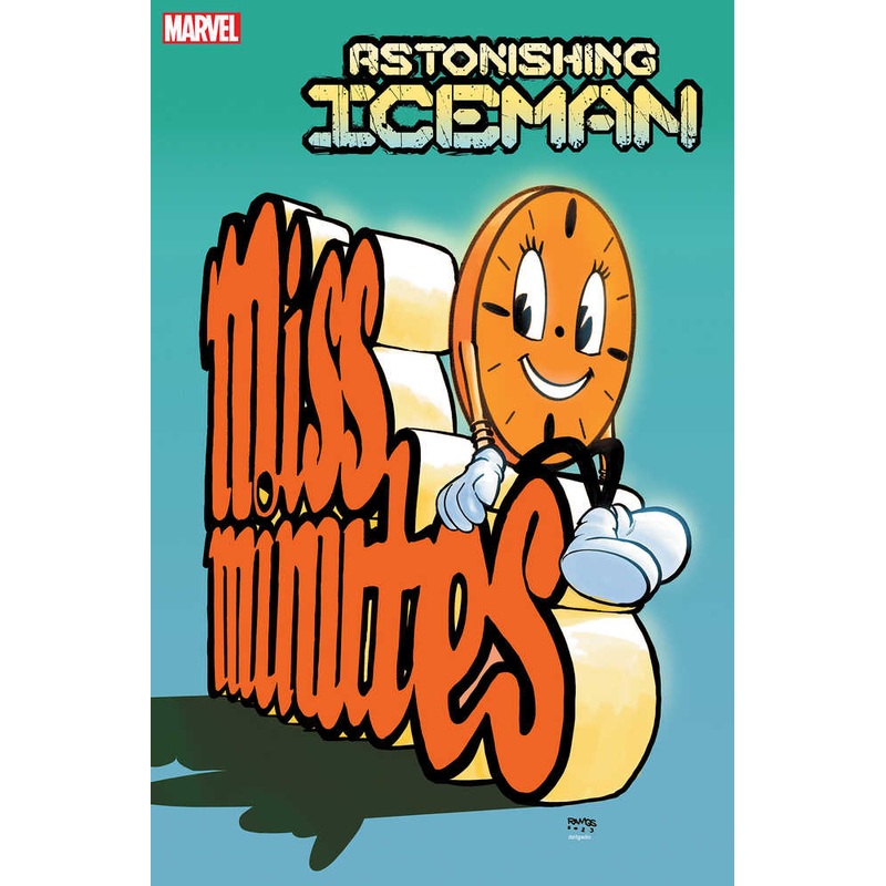 Astonishing Iceman #1 Humberto Ramos Miss Minutes Variant