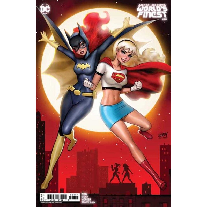 Batman Superman Worlds Finest #28 Cover B Nathan Szerdy Card Stock Variant