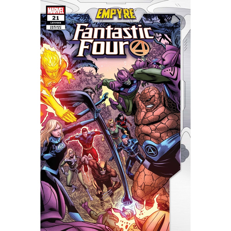 FANTASTIC FOUR (2018) #21 ZIRCHER CONFRONTATION VAR EMP
