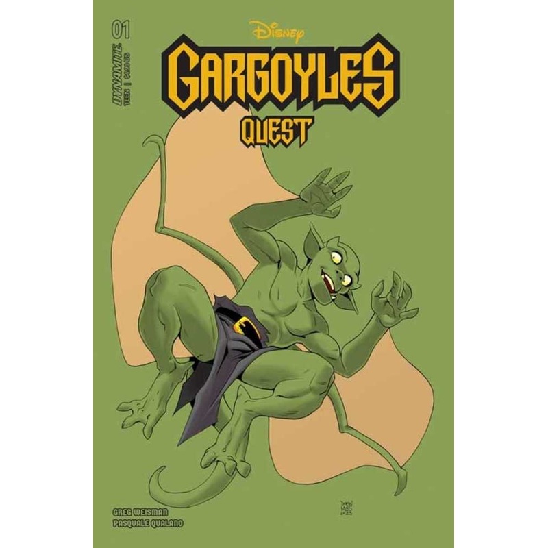 Gargoyles Quest #1 Cover C Moss Color Bleed