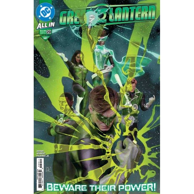 Green Lantern #20 Cover A Ariel Colon