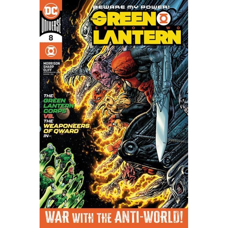 GREEN LANTERN SEASON TWO #8 (OF 12) CVR A LIAM SHARP This only, one comic book.