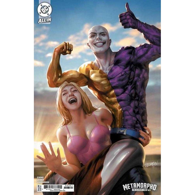 Metamorpho The Element Man #3 Cover B Derrick Chew Card Stock Variant