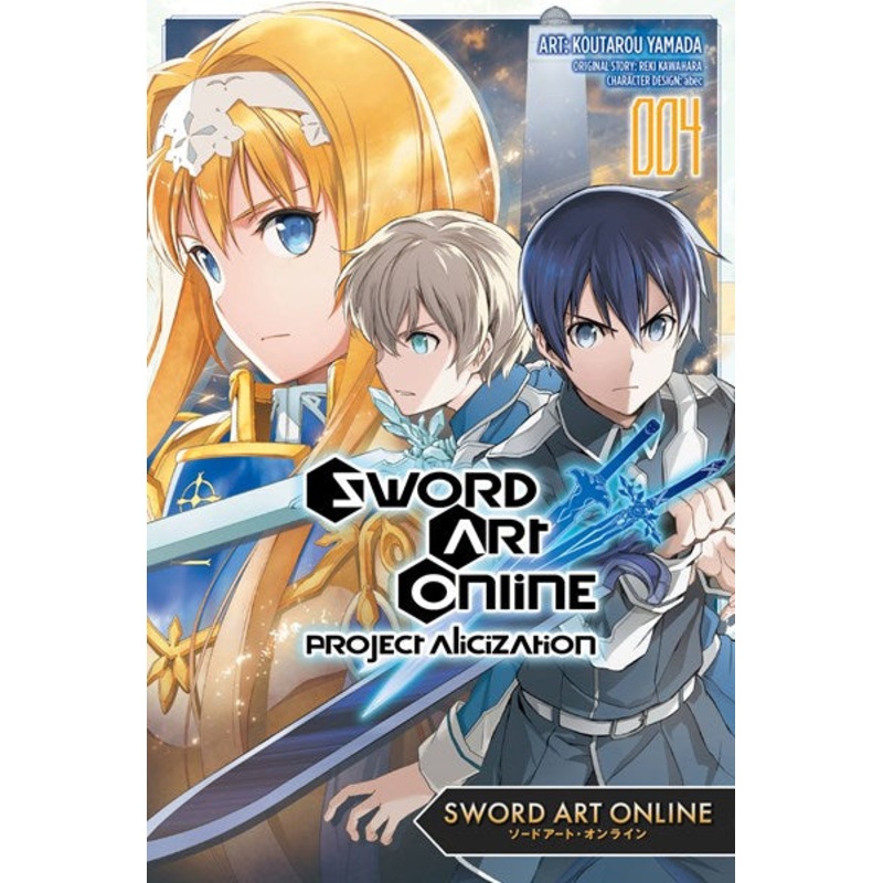 Sword Art Online: Project Alicization, manga Vol. 04