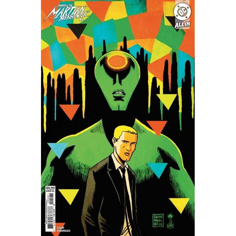 Absolute Martian Manhunter #5 (Of 12) Cover B Francesco Francavilla Card Stock Variant