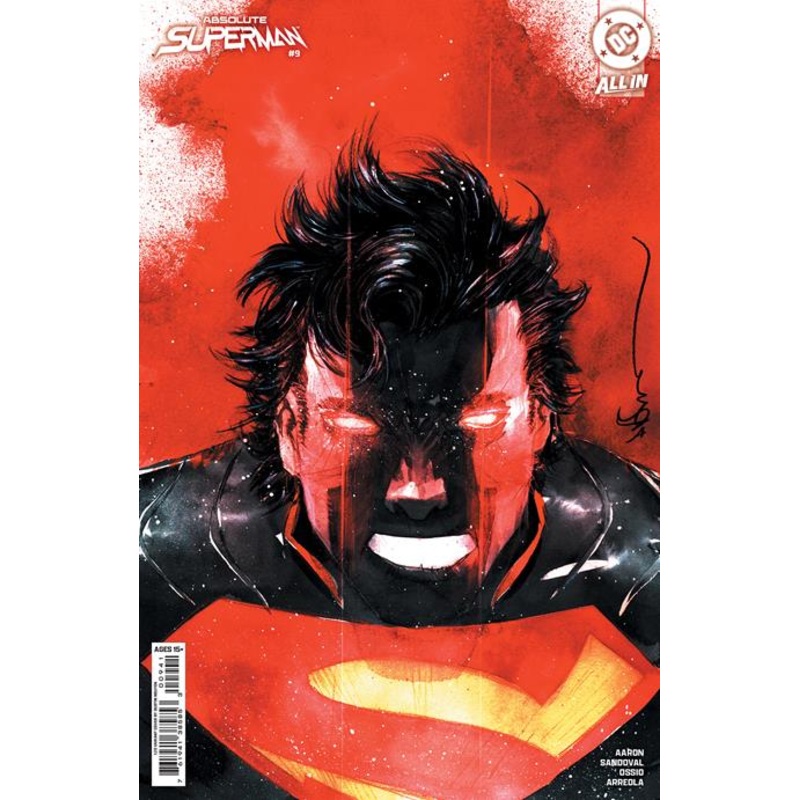 ABSOLUTE SUPERMAN #9 CVR D INC 1:25 DUSTIN NGUYEN CARD STOCK VAR