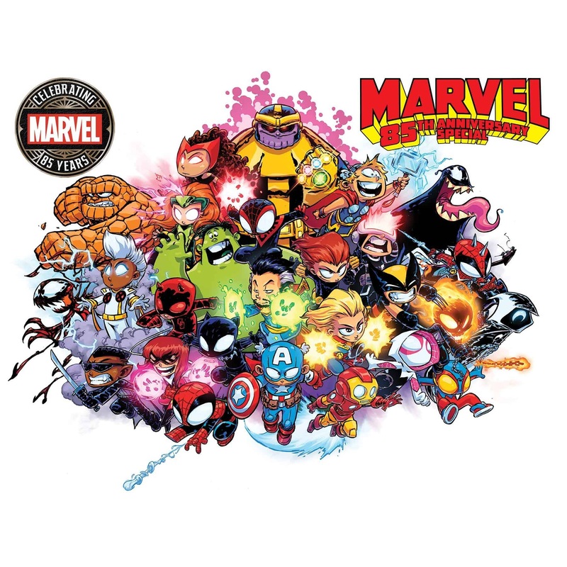 MARVEL 85TH ANN SPECIAL SKOTTIE YOUNG WRAPAROUND VAR