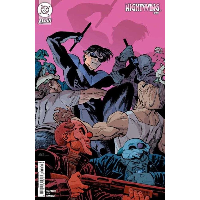 Nightwing #119 Cover F 1 in 25 Ethan Young Card Stock Ratio Variant