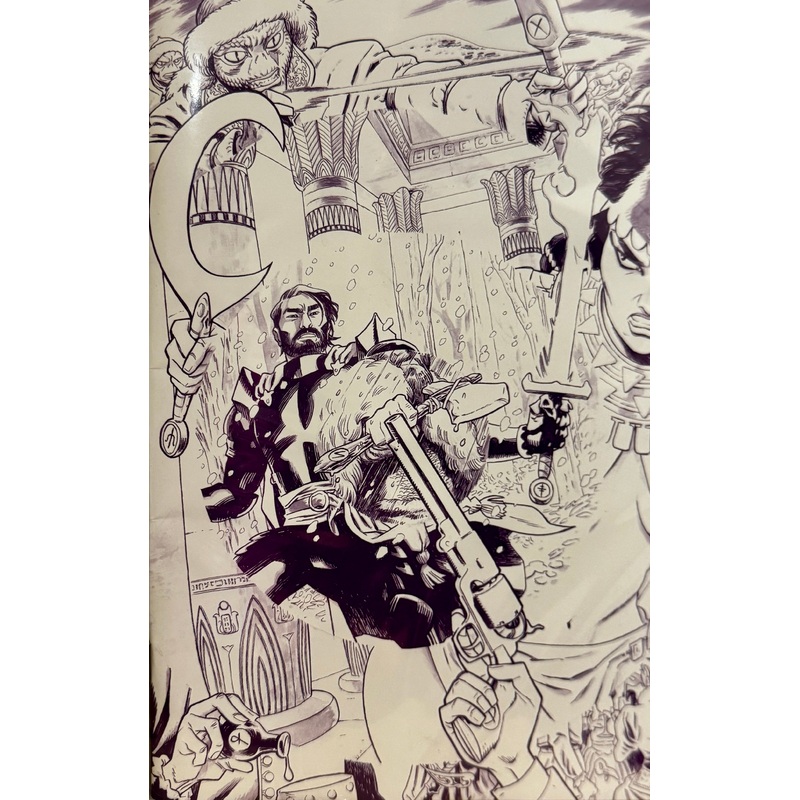 SIXTH GUN BATTLE FOR THE SIX #1 (OF 3) CVR H SECRET EDITION