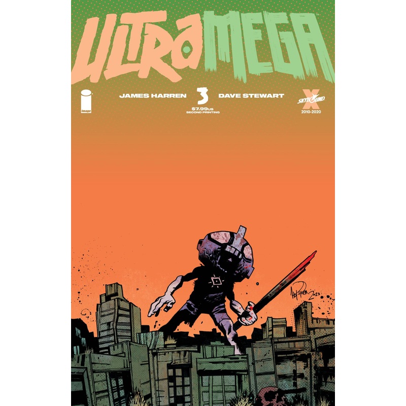 ULTRAMEGA BY JAMES HARREN #3 2ND PTG CVR A (MR)