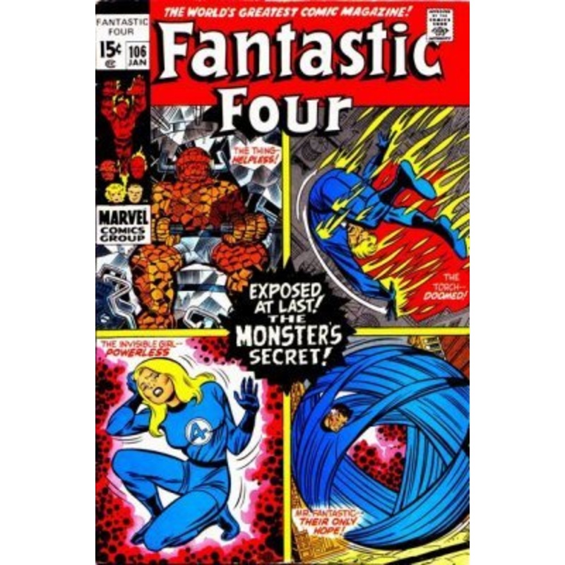 Fantastic Four (Vol. 1 1961-1996, 2003-2012, 2015, 2018) #106