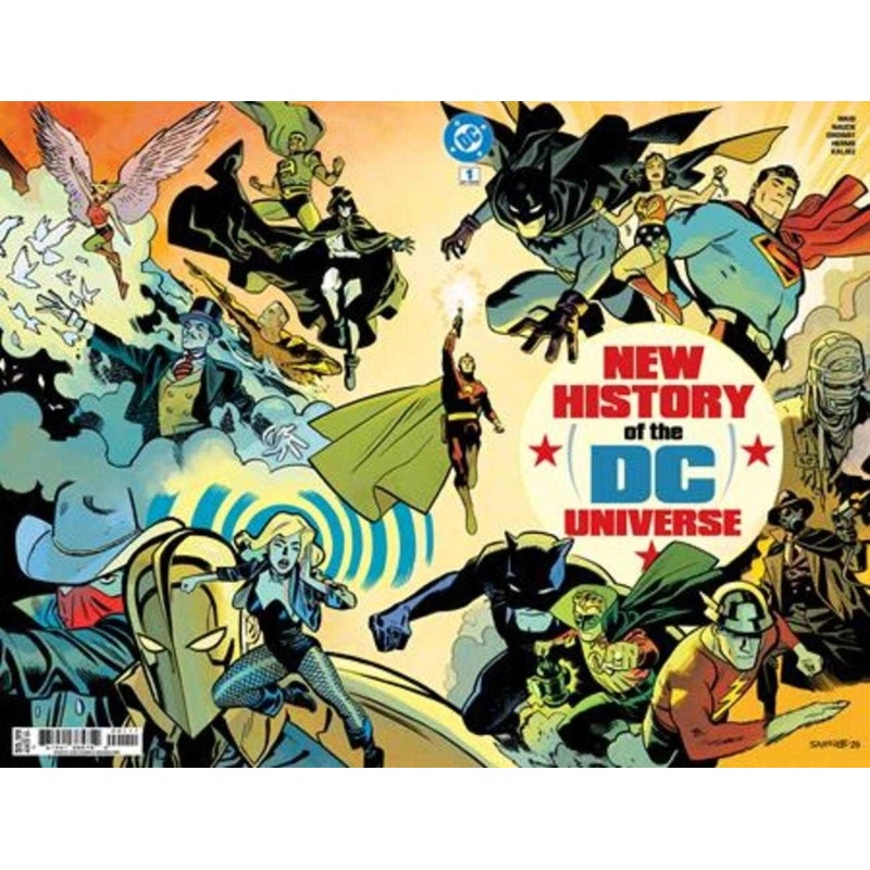 New History Of The DC Universe #1 (Of 4) Cover A Chris Samnee Wraparound