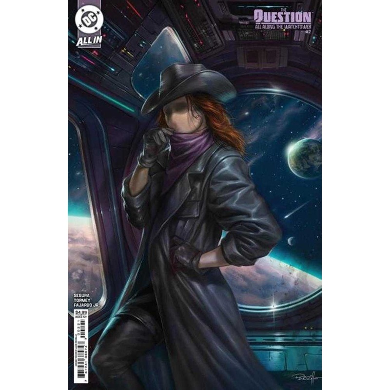 Question All Along The Watchtower #2 (Of 6) Cover C Lucio Parrillo Card Stock Variant