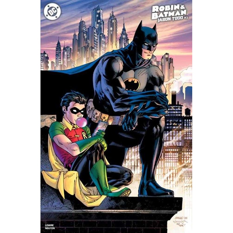 Robin & Batman Jason Todd #3 (Of 3) Cover E Jim Lee Variant