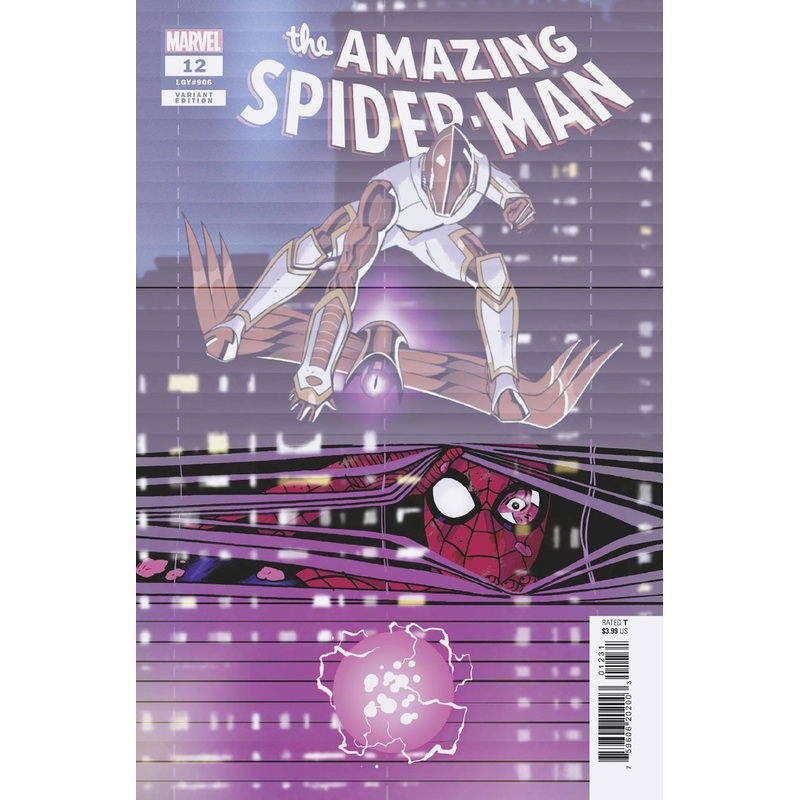AMAZING SPIDER-MAN #12 REILLY WINDOW SHADES VAR