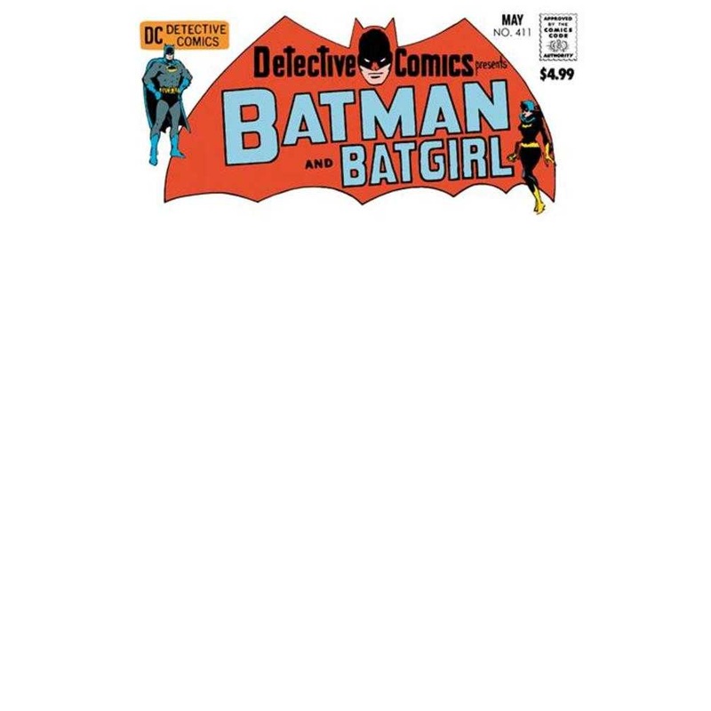 Detective Comics #411 Facsimile Edition Cover B Blank Card Stock Variant