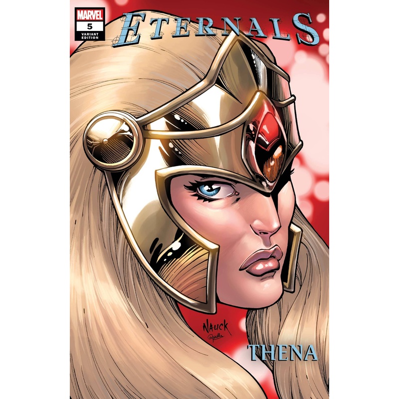 ETERNALS #5 NAUCK HEADSHOT VAR