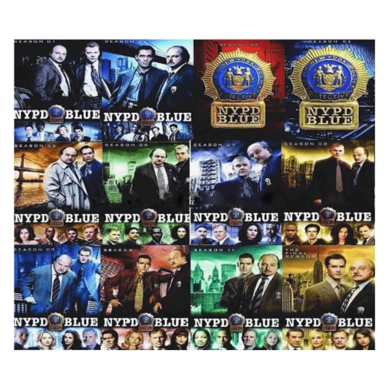 NYPD Blue TV Series Seasons 1-12 Complete DVD Set