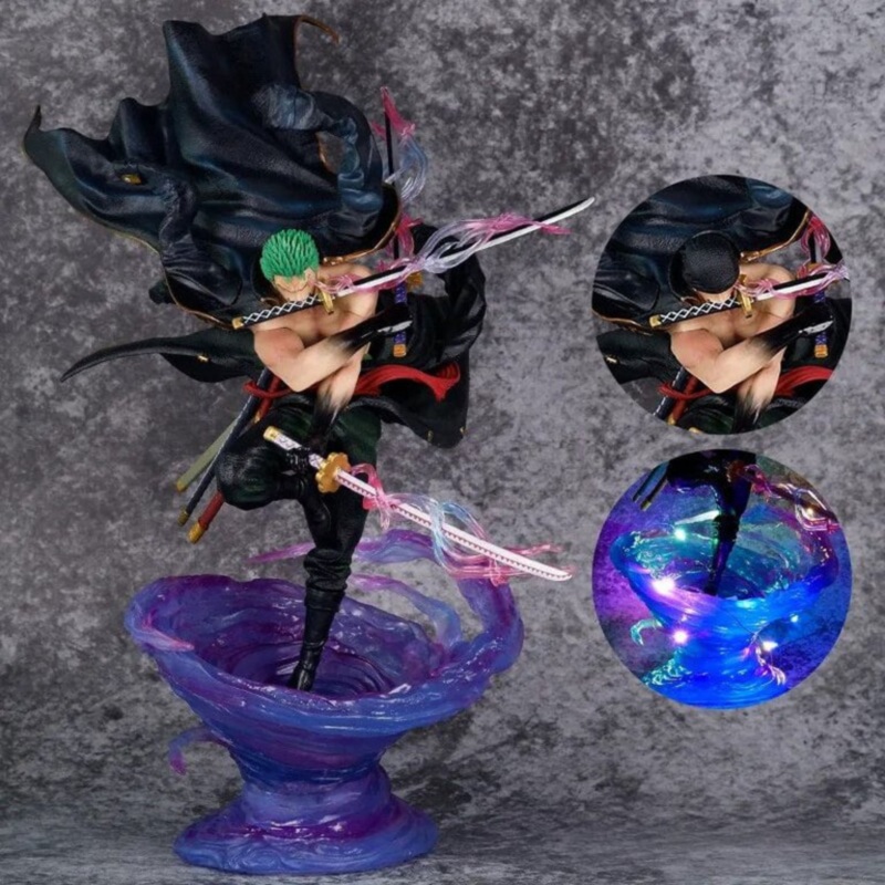 One Piece: Roronoa Zoro Tornado Slash (Double Head) Action Figure