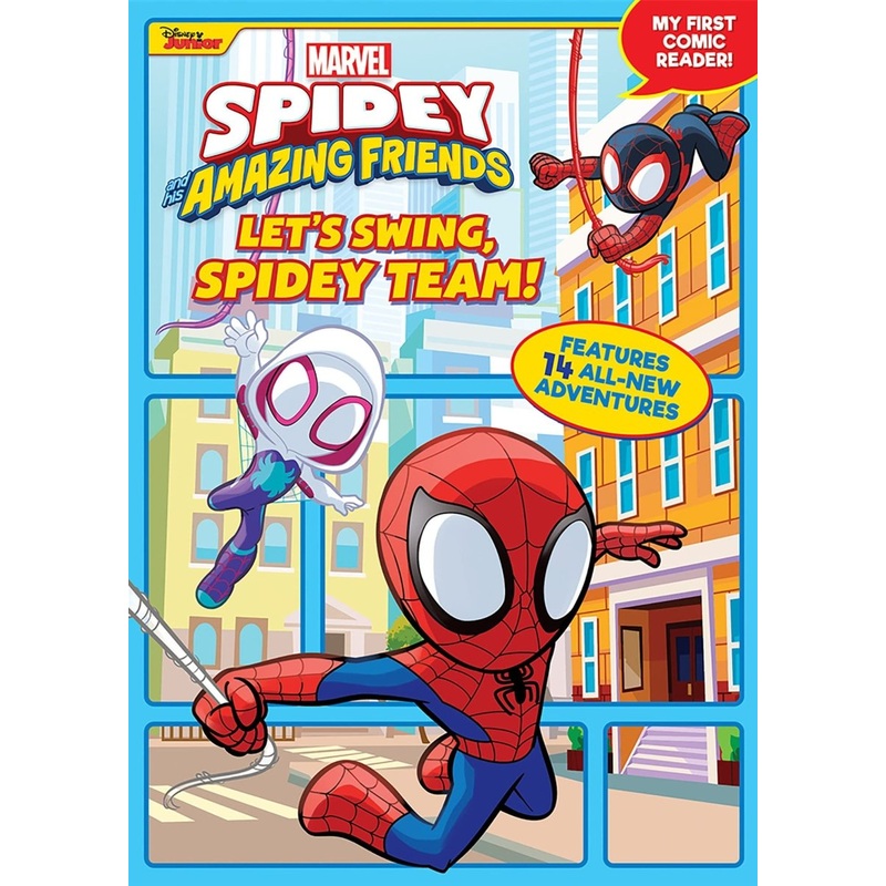 Spidey And His Amazing Friends Let's Swing, Spidey Team!: My First Comic Reader!
