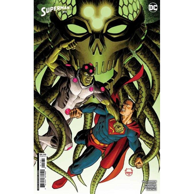 Superman #14 Cover C Dave Johnson Card Stock Variant (House Of Brainiac)