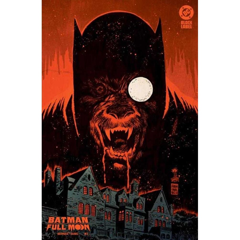 Batman Full Moon #2 (Of 4) Cover B Francesco Francavilla Card Stock Variant (Mature)