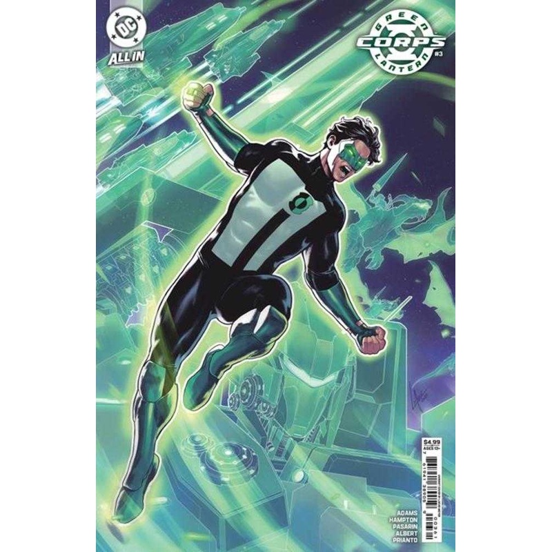 Green Lantern Corps #3 Cover C Lucas Meyer Card Stock Variant