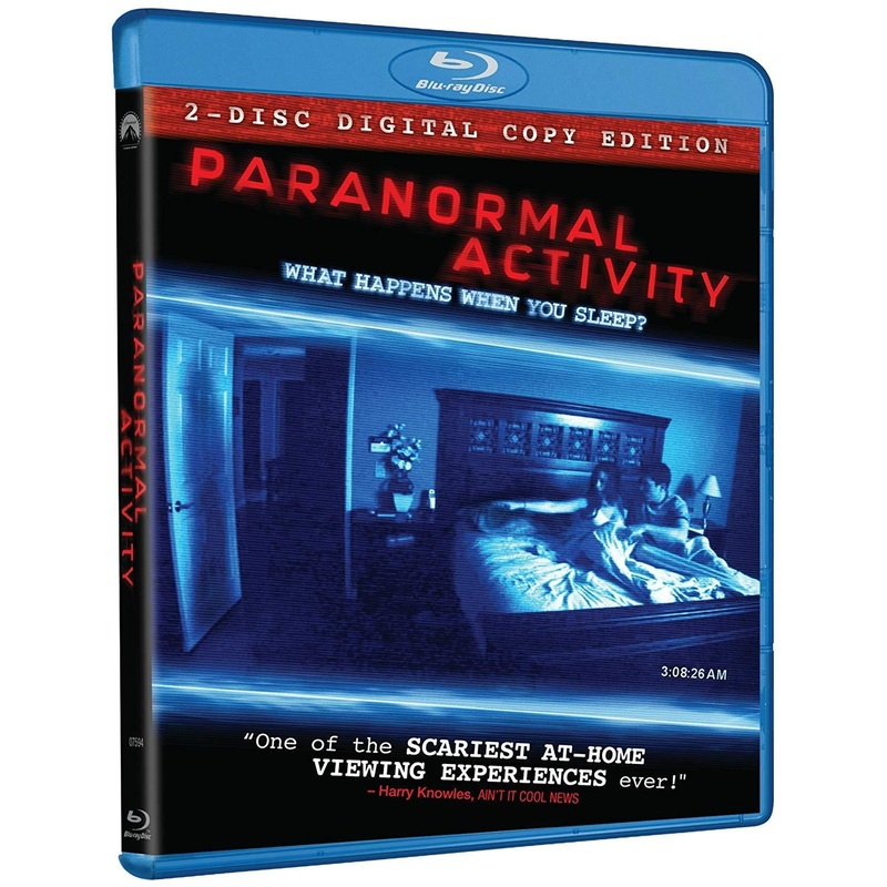 Paranormal Activity on Blu-Ray